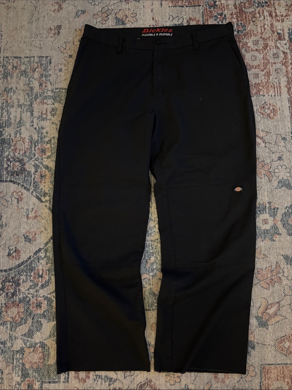 *RAW HEM* Dickies "Flexible & Durable" Double Knee Pants